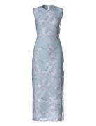 Yasfloree Sl Long Dress S. - Show Maksimekko Juhlamekko Blue YAS