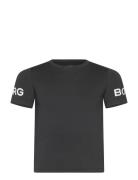 Borg T-Shirt Sport T-shirts Short-sleeved Black Björn Borg