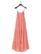 Printed Sun Dress Maksimekko Juhlamekko Pink Lexington Clothing