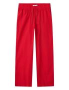 Nkffalinnen Straight Pant Bottoms Trousers Red Name It