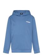 Hmlcasper Hoodie Sport Sweat-shirts & Hoodies Hoodies Blue Hummel