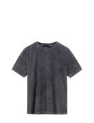 Kap Dan Tee Print Tops T-shirts Short-sleeved Grey H2O