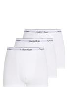 Relaxed Fit Trunk 3Pk Bokserit White Calvin Klein