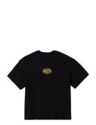 Largo Hw Relaxed Tee Tops T-shirts Short-sleeved Black Brixton