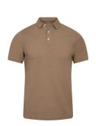 Bs Taketomi Regular Fit Polo Shirt Tops Polos Short-sleeved Brown Bruu...