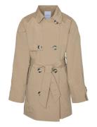 Vmzoa 3/4 Trenchcoat Girl Ohut Takki Kuoritakki Beige Vero Moda Girl