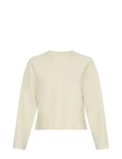 Mschhille Hasle Pullover Tops Knitwear Jumpers Cream MSCH Copenhagen