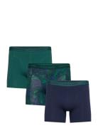 Cotton Stretch Boxer 3P Bokserit Green Björn Borg