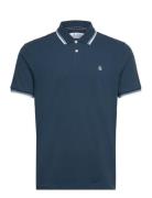 Tipped Polo Tncl Piq Tops Polos Short-sleeved Navy Original Penguin