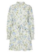 Yastilera Ls Shirt Dress S. Noos Polvipituinen Mekko Multi/patterned Y...