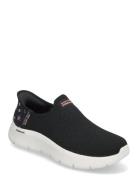 Women Go Walk Flex Sunset Rose Matalavartiset Sneakerit Tennarit Black...