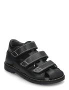 Sandals - Flat - Closed Toe Shoes Summer Shoes Sandals Black ANGULUS