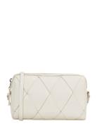 Ck Woven Camera Bag Bags Crossbody Bags White Calvin Klein