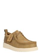 Wallabeeftr2Lo G Matalavartiset Sneakerit Tennarit Beige Clarks