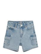 Cargo Denim Shorts Bottoms Shorts Blue Daily 7