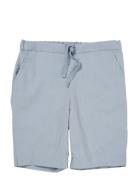 Poplin Shorts W. Drawstring Bottoms Shorts Blue Copenhagen Colors