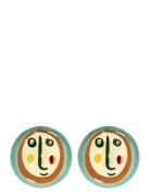Plate S Face 2 Feast By Ottolenghi Set/2 Home Tableware Plates Small P...