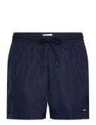 Medium Drawstring Uimashortsit Navy Calvin Klein