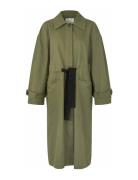 Matalitha Ohut Pitkä Takki Green Masai