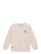 Sweater Backprint Ds Tops Sweat-shirts & Hoodies Sweat-shirts Beige Da...