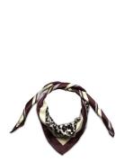 Dante6-Leopard Printed Scarf Huivi Multi/patterned Dante6