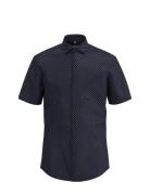 Cityhemden 1/2 Arm Tops T-shirts Short-sleeved Navy Seidensticker