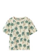 Nmmvalther Ss Nreg Top Tops T-shirts Short-sleeved Multi/patterned Nam...