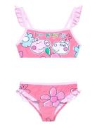 Swimsuit Uimapuku Uima-asut Pink Gurli Gris