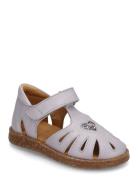 Sandals - Flat - Closed Toe Shoes Summer Shoes Sandals Purple ANGULUS