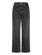 Layla Hr Slim Str Bi0187 Co Bottoms Jeans Straight-regular Black Tommy...