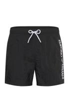 Boxer Beachwear Uimashortsit Black Emporio Armani