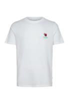 Cocktail Club Tee S/S Tops T-shirts Short-sleeved White Lindbergh