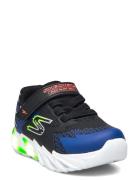 Boys Flex Glow Bolt Matalavartiset Sneakerit Tennarit Black Skechers