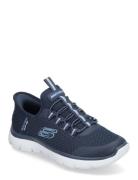 Girls Summits Matalavartiset Sneakerit Tennarit Navy Skechers