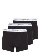 Relaxed Fit Trunk 3Pk Bokserit Black Calvin Klein