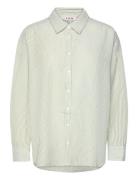 Sonja Shirt Tops Shirts Long-sleeved Green A-View
