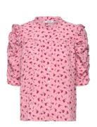 Byfunni Shirt - Tops Blouses Short-sleeved Pink B.young