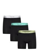 Boxer Brief 3Pk Bokserit Black Calvin Klein