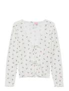 Vmmarie Ls Cardigan Jrs Ga Girl Tops Knitwear Cardigans White Vero Mod...