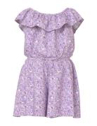 Nmfvinaya Ss Playsuit Hhh Jumpsuit Haalari Purple Name It