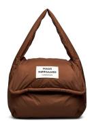 Recycle Pillow Bomb Bag Bags Crossbody Bags Brown Mads Nørgaard