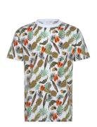 Juicy Aop O-Neck Tee S/S Tops T-shirts Short-sleeved Multi/patterned L...
