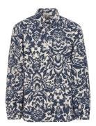 Karla Medallion Shirtblouse Tops Shirts Long-sleeved Multi/patterned N...