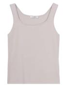 Sleeveless Knit, Katee 2 Tops T-shirts & Tops Sleeveless Beige Ivo Nik...