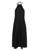Gzizza Halterneck Dress Polvipituinen Mekko Black Gestuz