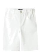 Nlntazza Twi Long Shorts Bottoms Shorts White LMTD