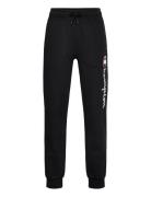 Rib Cuff Pants Sport Sweatpants Black Champion