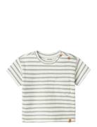 Nbmtadeo Ss Loose Top Lil Tops T-shirts Short-sleeved Green Lil'Atelie...