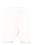Classic Rib Biker Shorts Bottoms Shorts Pink Gugguu