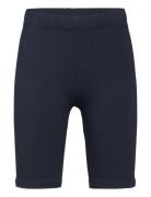 Biker Leggings Solid Bottoms Shorts Navy Lindex